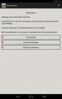 Harvest Test Weight Converter screenshot 2