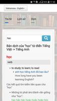 Vdict Dictionary: Vietnamese - poster