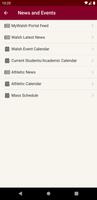 Walsh University App screenshot 2