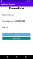 برنامه‌نما Fall Detection App عکس از صفحه