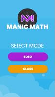 Math Mate: Manic Math plakat