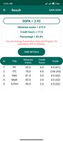 NUML GPA Calculator تصوير الشاشة 2