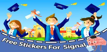 school Stickers for Signal-app