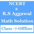 RS Aggarwal Class 7 Math Solution OFFLINE