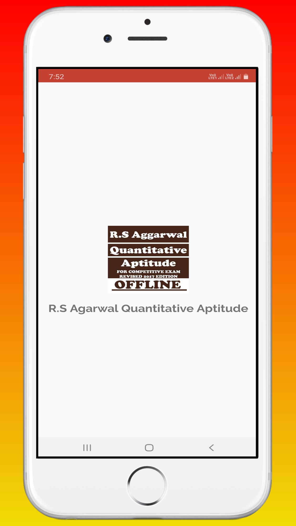 Quantitative aptitude book pdf Quantitative aptitude book pdf