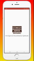 Poster RS Aggarwal Quantitative Aptitude |Book|Shortcuts
