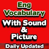 Speaking Picture English Vocabulary Daily use Plakat