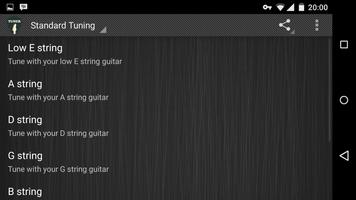 Simple Guitar Tuner screenshot 1