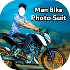 Men Moto Bike Racing Rider Photo Suit Editor 2018 icône