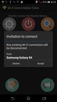 Wi-Fi Direct Walkie Talkie capture d'écran 3