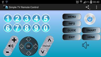 Simple TV Remote Control capture d'écran 3
