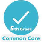 Grade 5 Common Core Math Test  icône