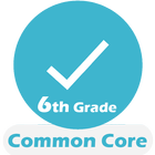 Grade 6 Common Core Math Test -icoon