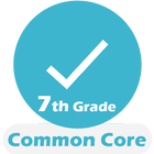 Grade 7 Common Core Math Test -icoon