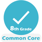 Grade 8 Common Core Math Test  أيقونة