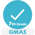 Grade 7 GMAS Math Test & Practice 2020 icône