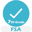 Grade 7 FSA Math Test & Practice 2020 أيقونة