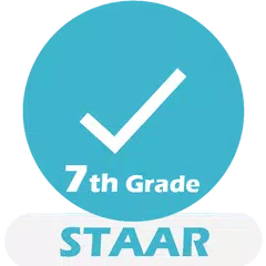Grade 7 STAAR Math Test & Prac Icon