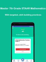 Grade 7 STAAR Math Test & Prac Cartaz