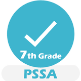 Grade 7 PSSA Math Test & Practice 2020 icône