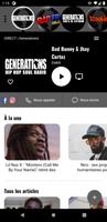 Générations hip hop rap radios ポスター