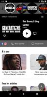 Générations hip hop rap radios โปสเตอร์