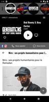 Générations hip hop rap radios capture d'écran 2