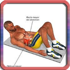 Exercices abdominaux icône