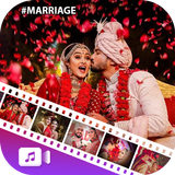 Marriage Video Maker with Song icône