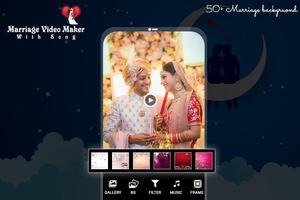 Marriage Video Maker with Song Affiche