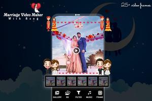 Marriage Video Maker with Song capture d'écran 3