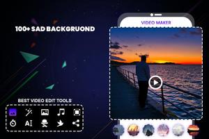 Sad Video Maker with Music Affiche