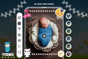 برنامه‌نما Baby Video Maker عکس از صفحه