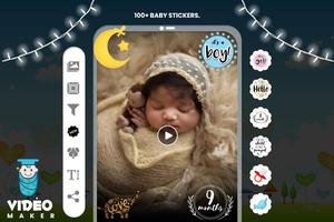 Baby Video Maker capture d'écran 3