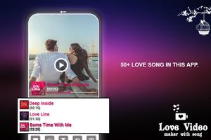 Love Video Maker with Song capture d'écran 3