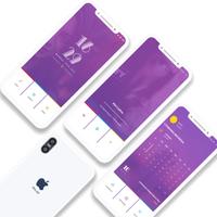 Electric Violet For KLWP imagem de tela 1