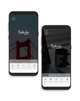 Electric Violet For KLWP Cartaz