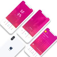 Electric Violet For KLWP imagem de tela 2
