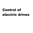 Control of electric drives APK