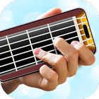 Learn guitar: Guitar simulator أيقونة