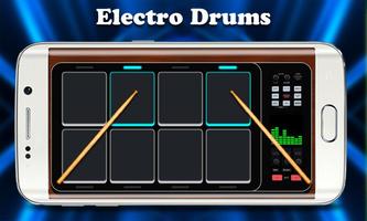 Bantalan Drum Musik Elektro poster