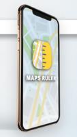 GPS Maps Ruler – Measure الملصق