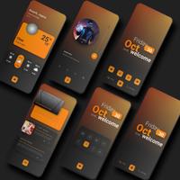 Elegant klwp الملصق