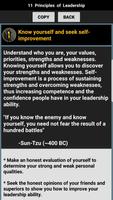 11 Principles of Leadership screenshot 2