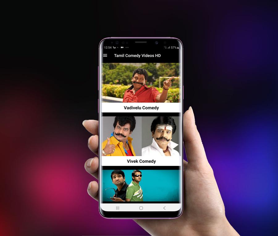Tamil Comedy : Vadivelu, Vivek, Santhanam Videos APK for Android Download