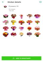 Flower Stickers 2021 Wonderful Bouquet Roses スクリーンショット 2
