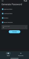 Password Generator capture d'écran 1