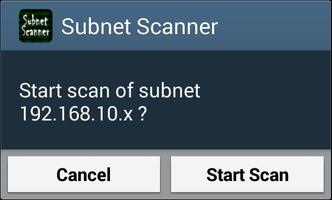 Subnet Scanner capture d'écran 2