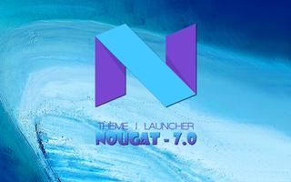 Theme for Nougat 7.0 постер