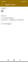 English Garo Dictionary imagem de tela 3